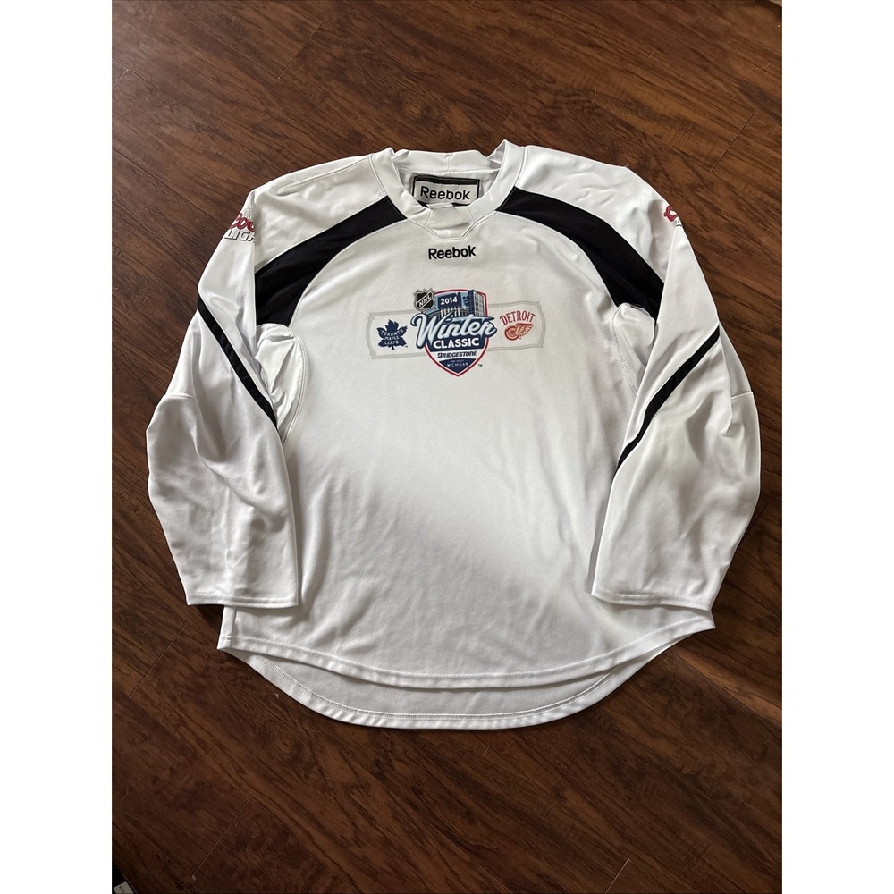 2014 Detroit Redwings Toronto‎ maple leafs winter classic Coors light jersey XL